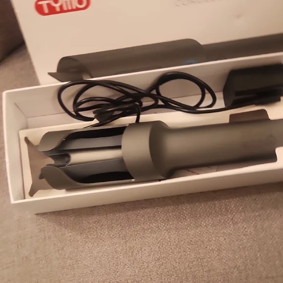 TYMO CurlGo Cordless Auto Curling Iron - Gray - Picture 5 of 7